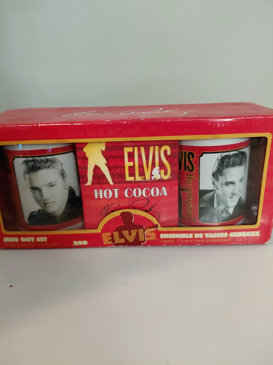 Elvis Hot Cocoa Mug Gift Set