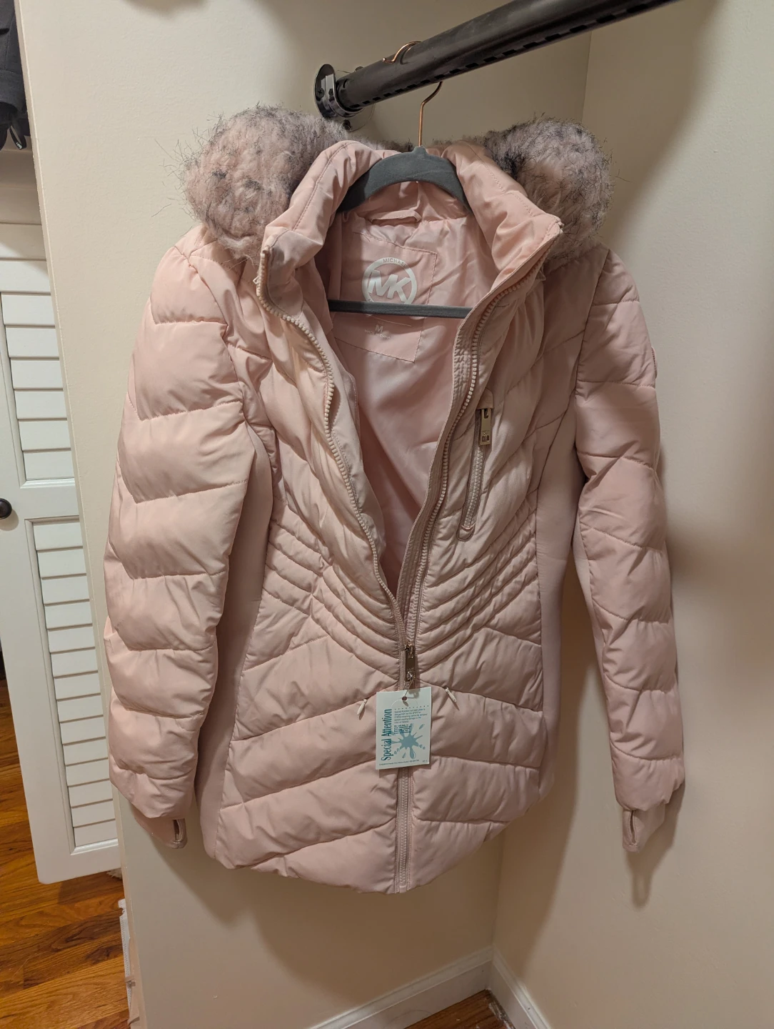 Michael Kors -  Pink Puffer Jacket
