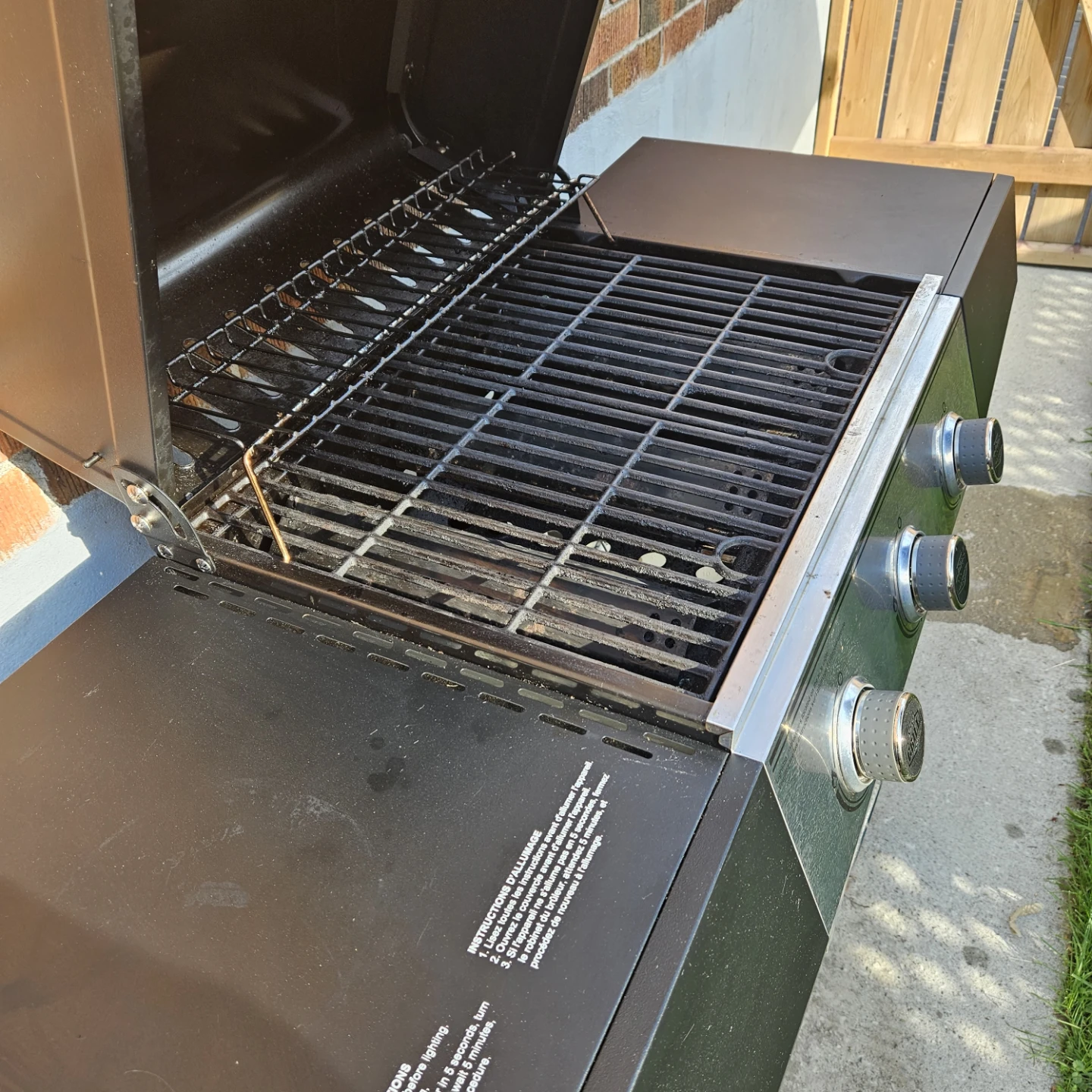 Burner Gas Grill with Automatic Ignition – Gas Tank Included! 🔥 - photo 3