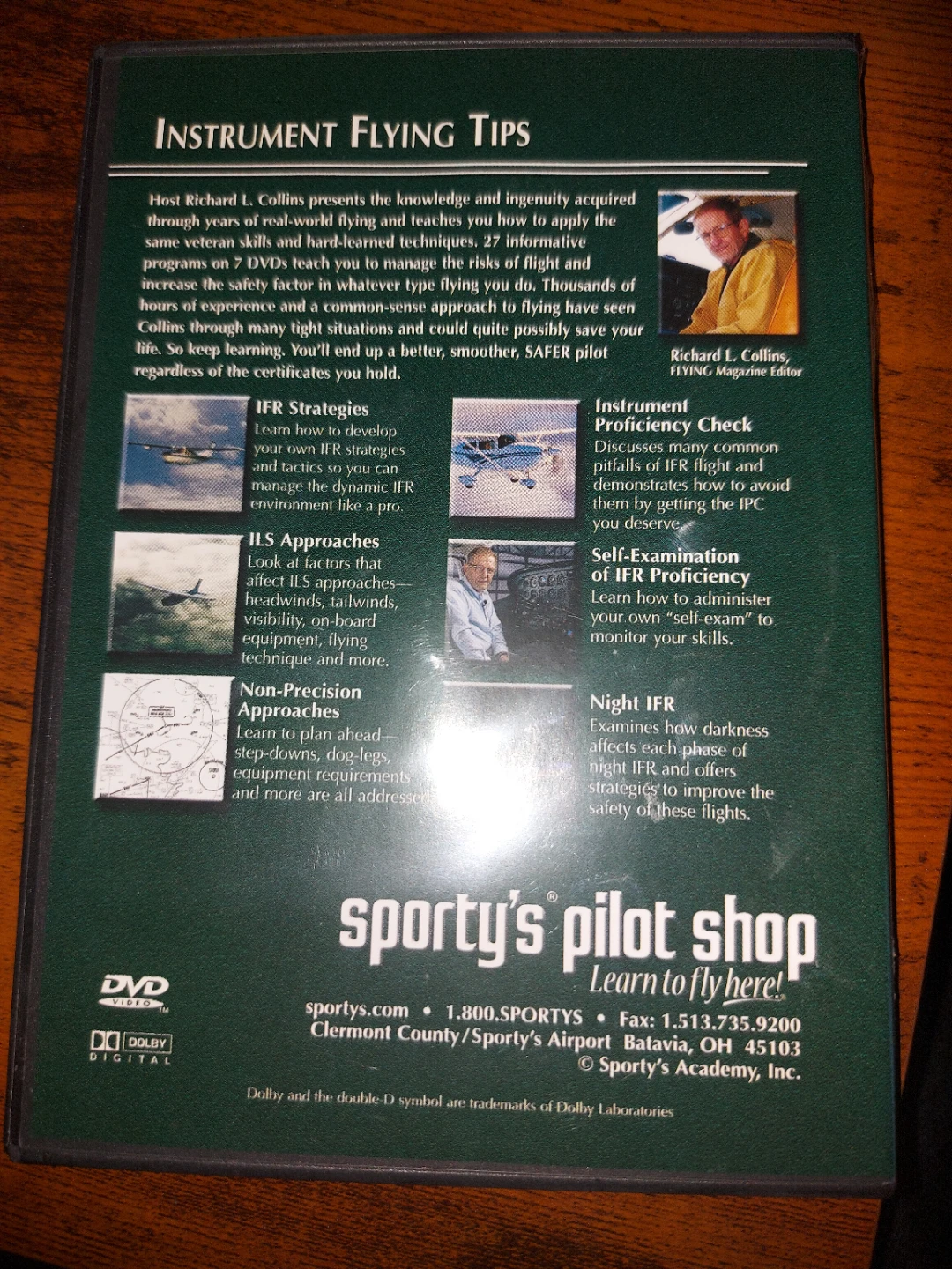 Sporty's Instrument Flying Tips DVD - photo 2
