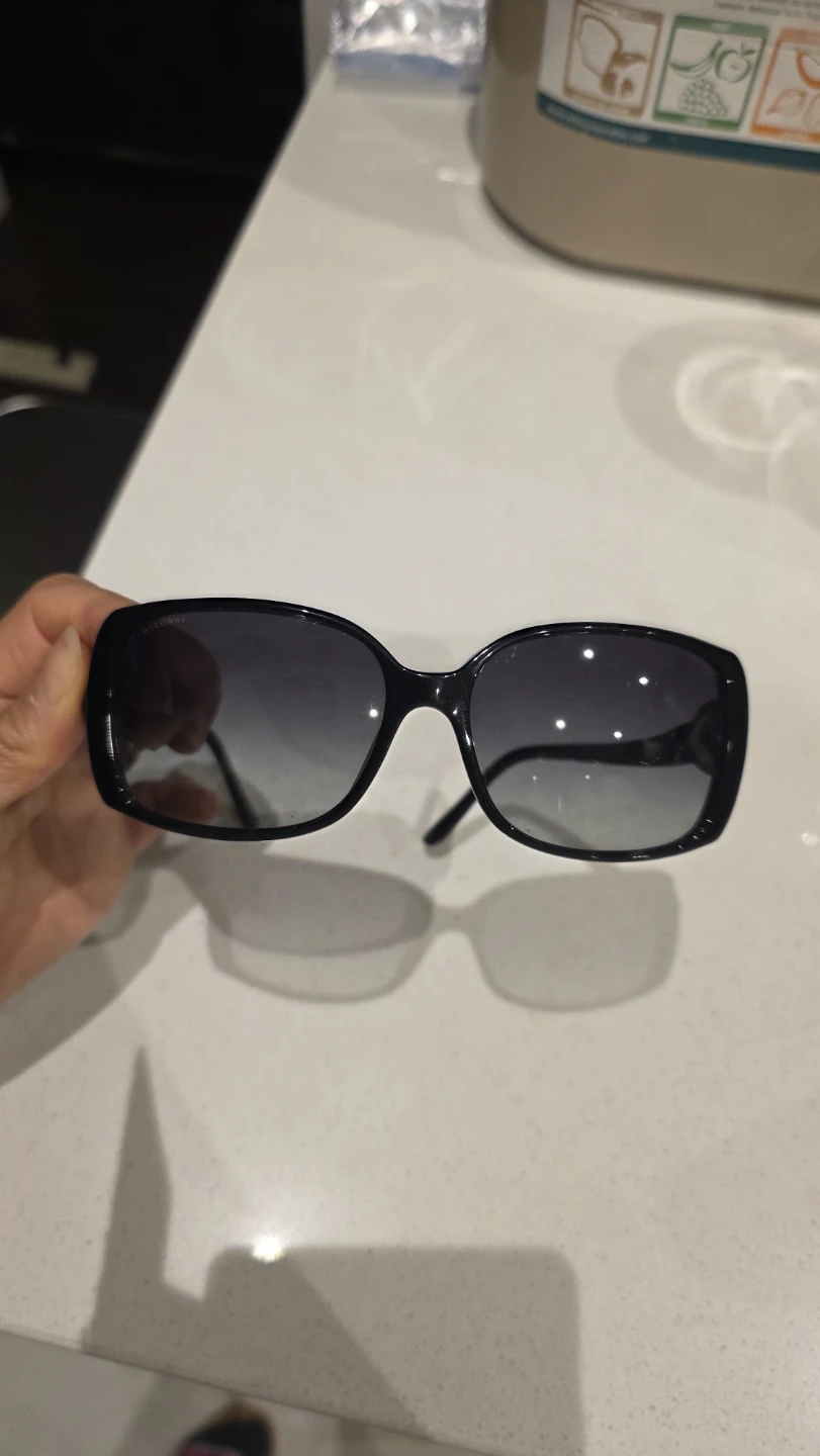 Authentic BVLGARI Sunglasses with Swarovski Crystals - photo 3