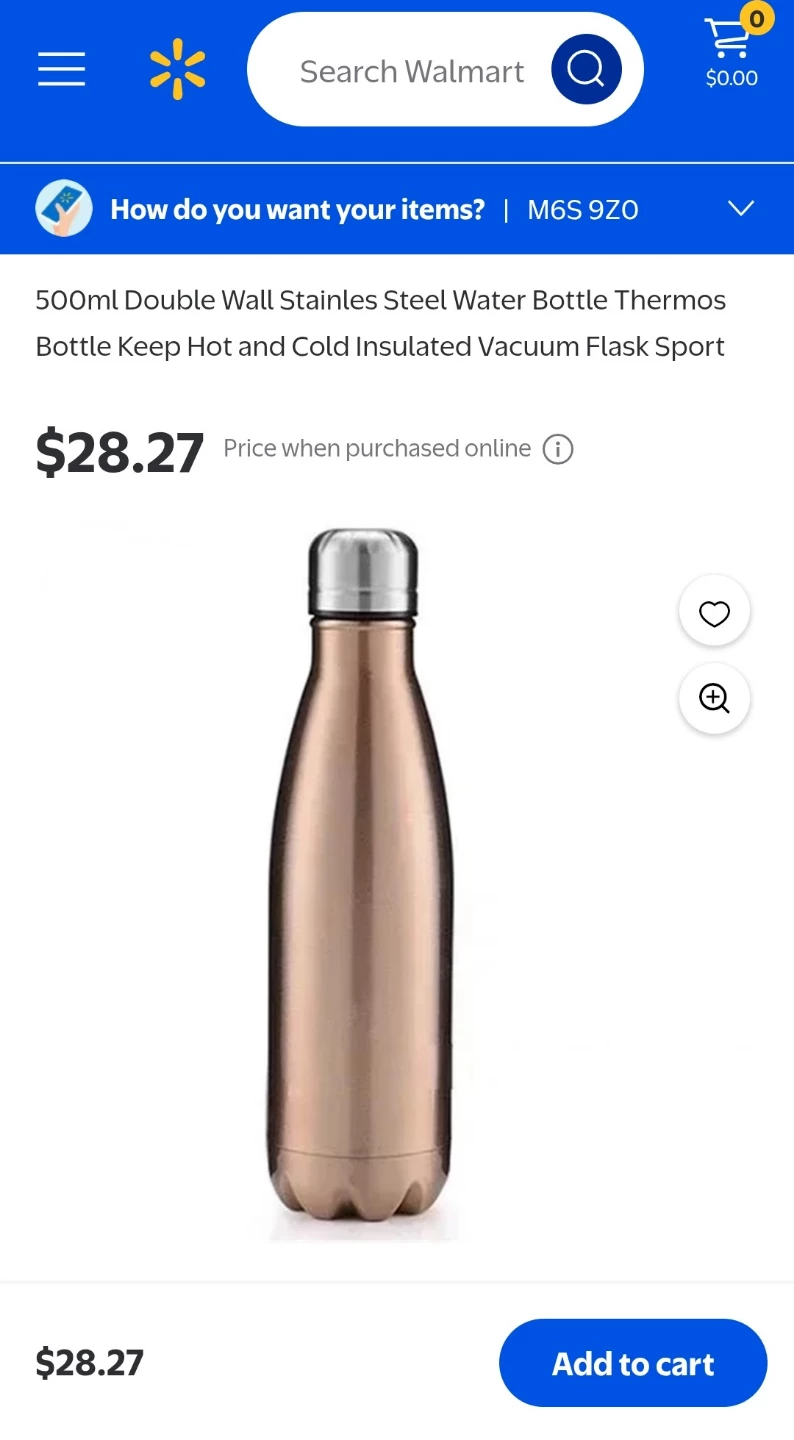 Double walled Insulated Bottle. Pick up only. - photo 2