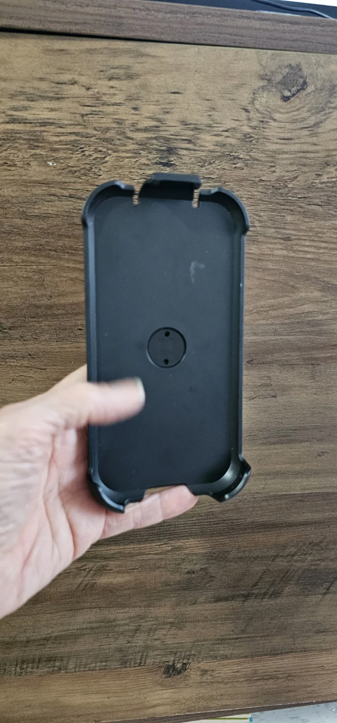 Black Holster Case with Swivel Belt Clip