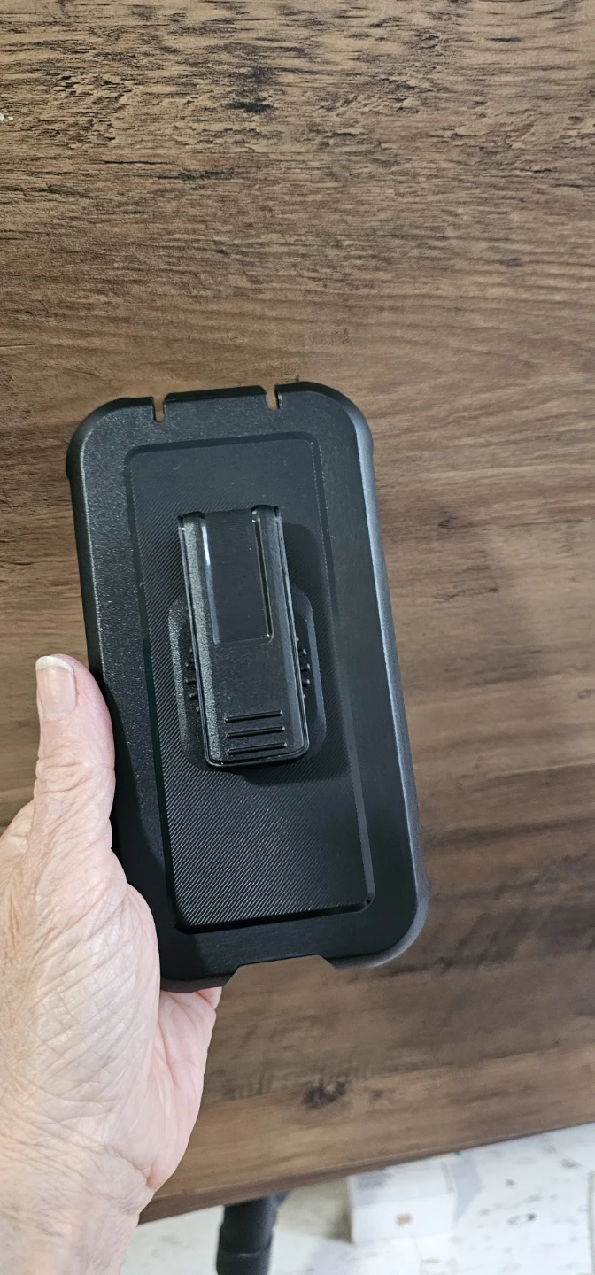 Black Holster Case with Swivel Belt Clip - photo 2