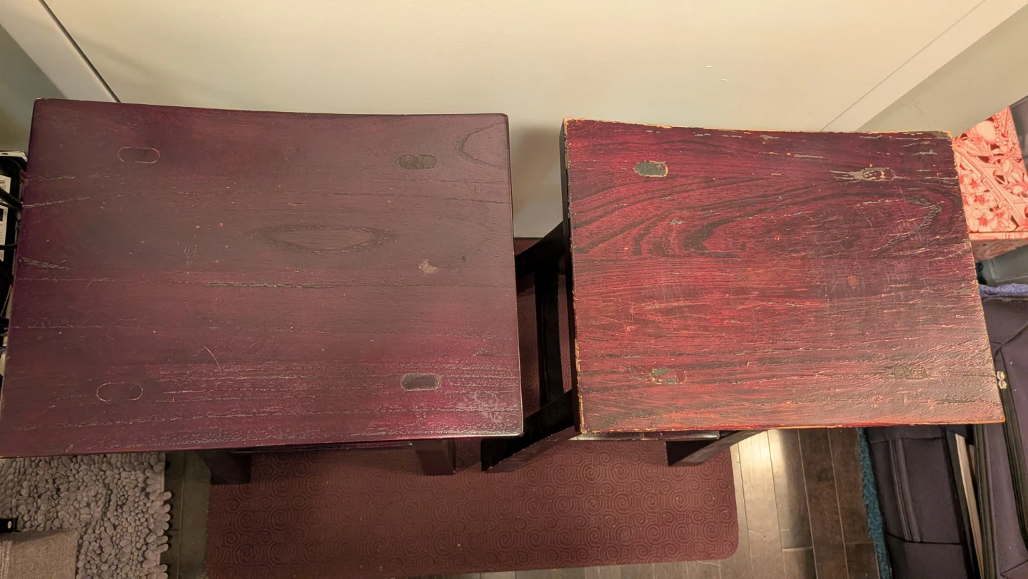 Wooden Bar Stool Set, 29" - photo 4