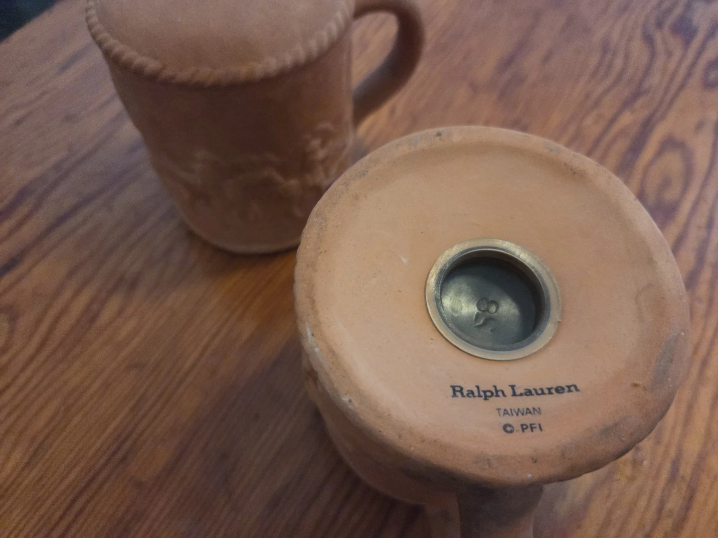 Ralph Lauren Terracotta Salt and Pepper Shakers - photo 3