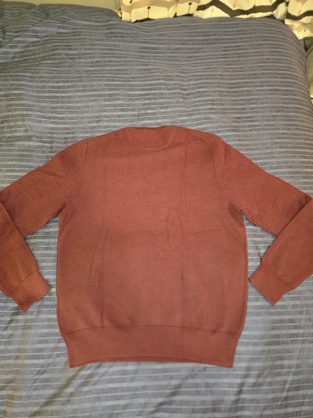 Lg - Ralph Lauren Men's Crewneck Sweater - Red -  (NEW) - photo 2