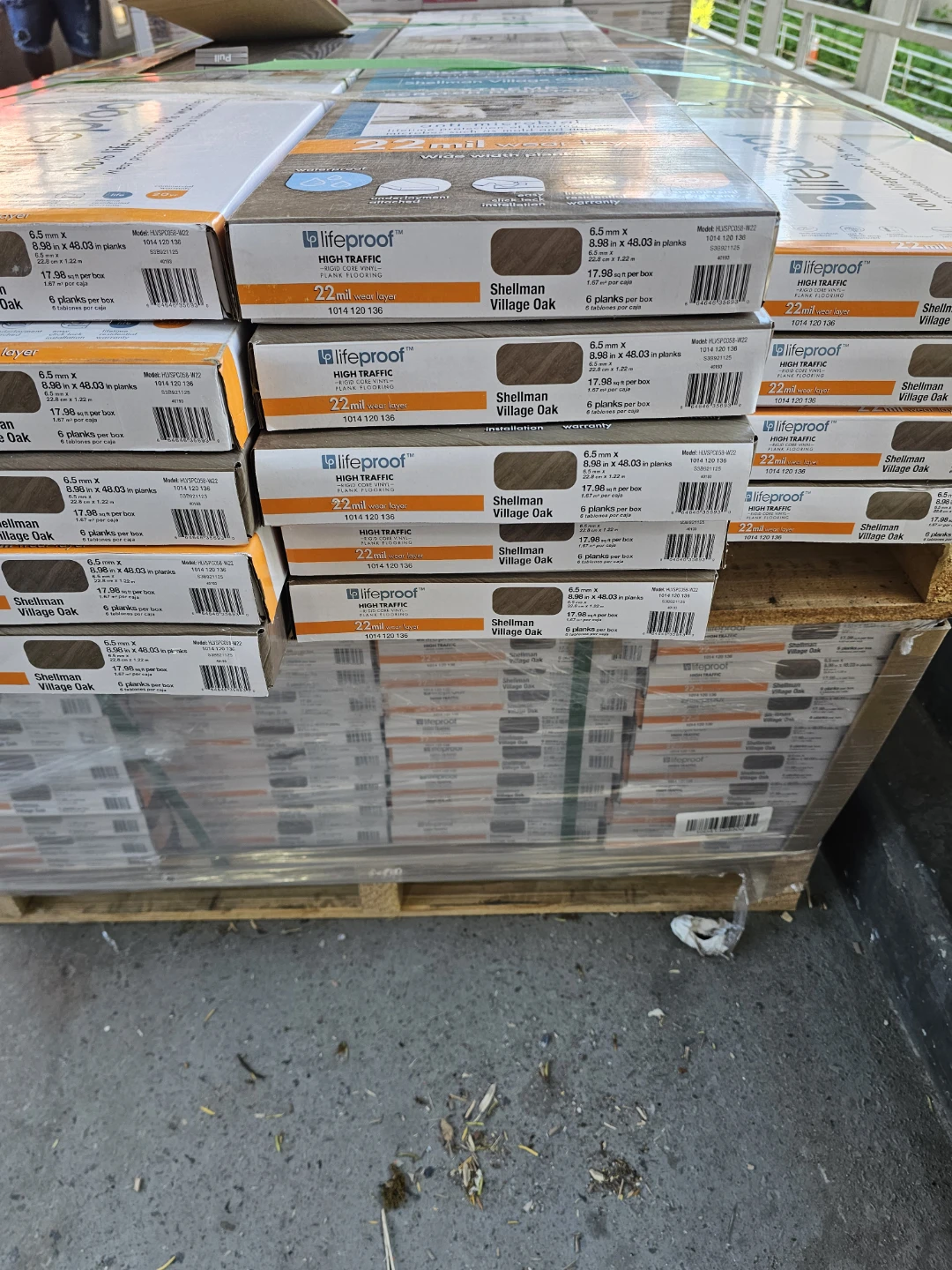 Shellman Village oak Lifeproof 22 mil Waterproof Vinyl Flooring - photo 2