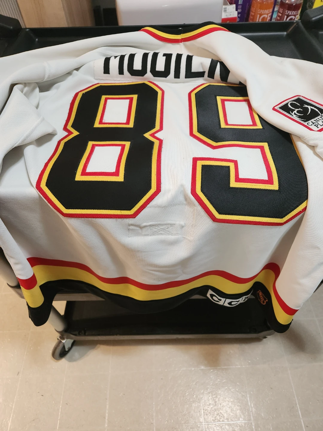 Vancouver Canucks CCM Hockey Jersey #89