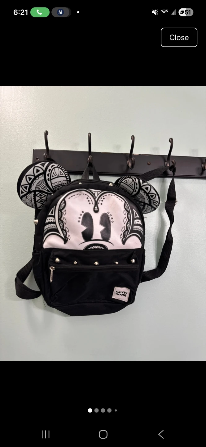 Mickey Mouse Backpack with Ears