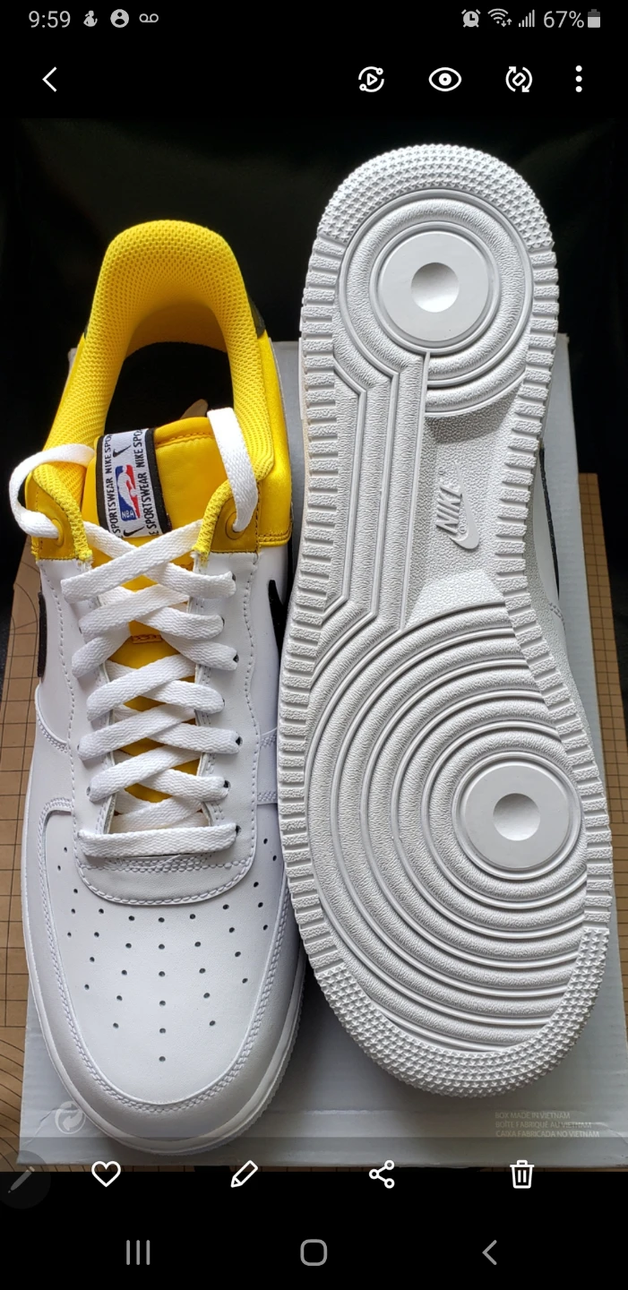 Brand new NBA Nike Air Force Size 13 - photo 3