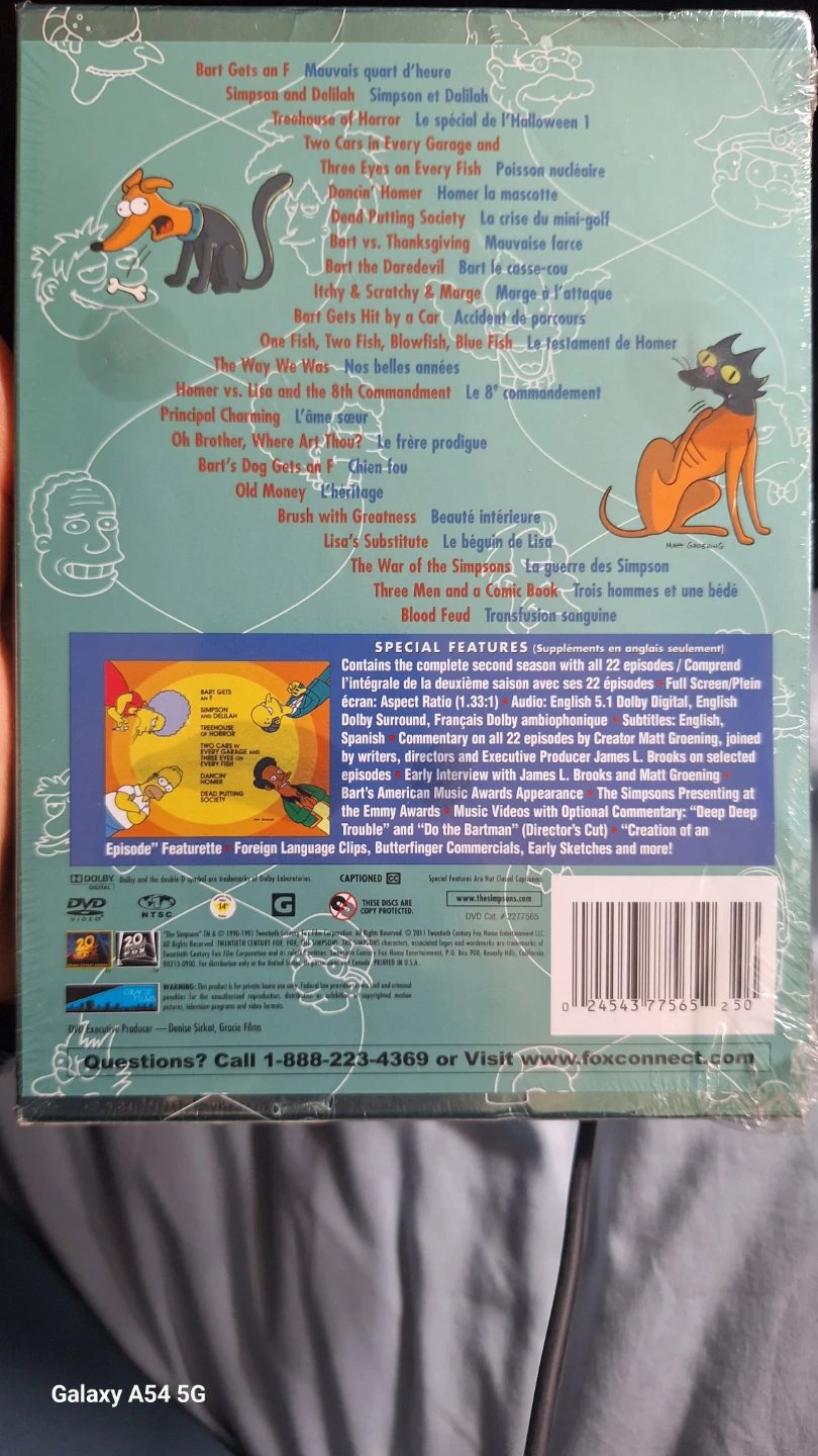 The Simpsons: The Complete Second Season DVD Collector's Edition - photo 2