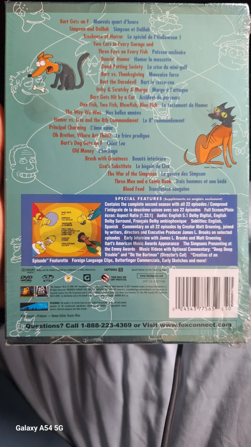 The Simpsons: The Complete Second Season DVD Collector's Edition - photo 2