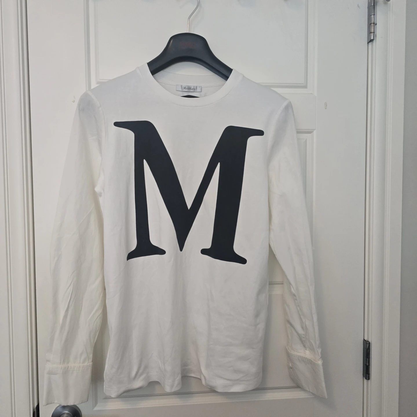 Max Mara Simone Jersey T-shirt - White - photo 3