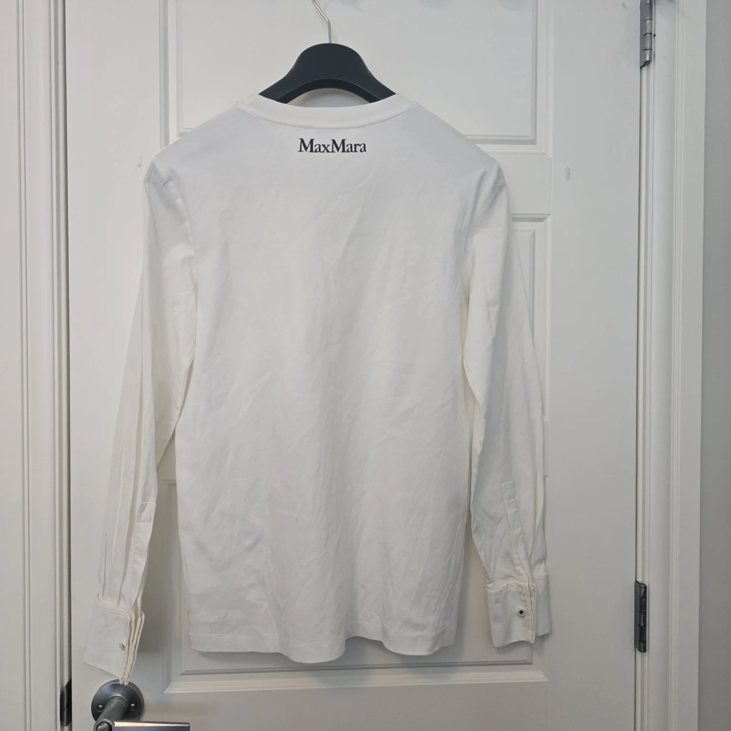 Max Mara Simone Jersey T-shirt - White - photo 4