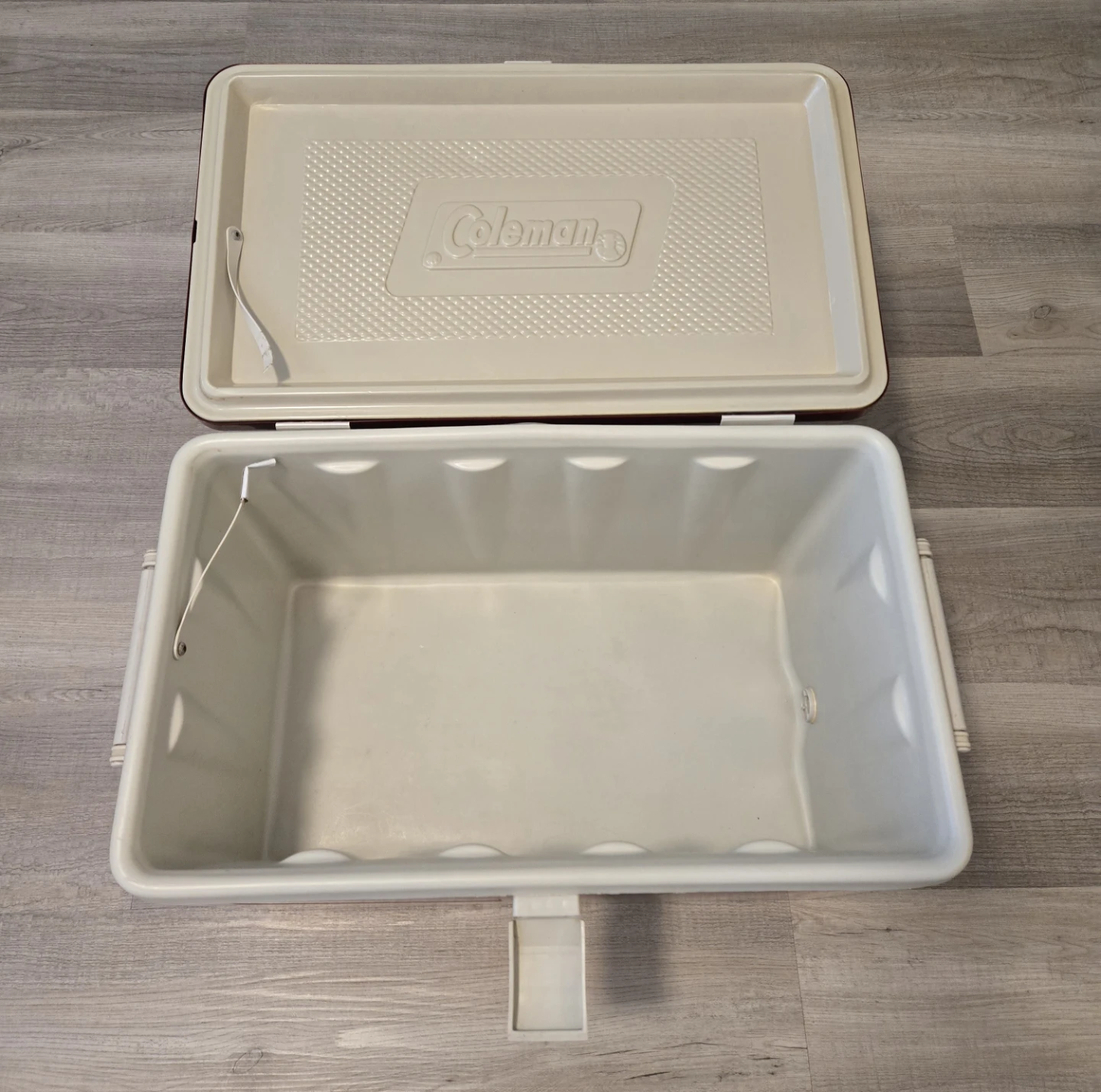 Vintage 70s Coleman "LowBoy" Cooler Red - photo 5