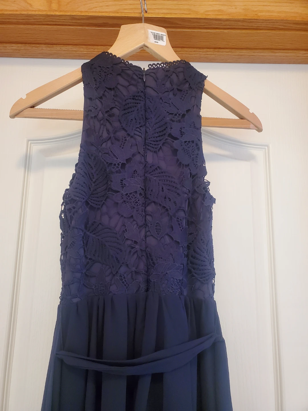 Navy Lace Halter Dress XXS - photo 2