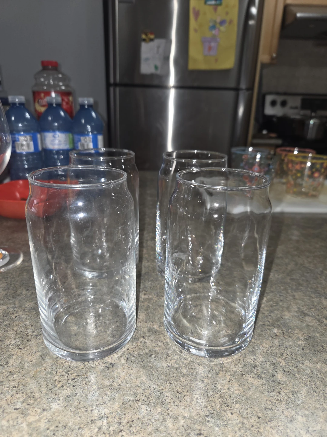 Crockery glasses and bowl - photo 3