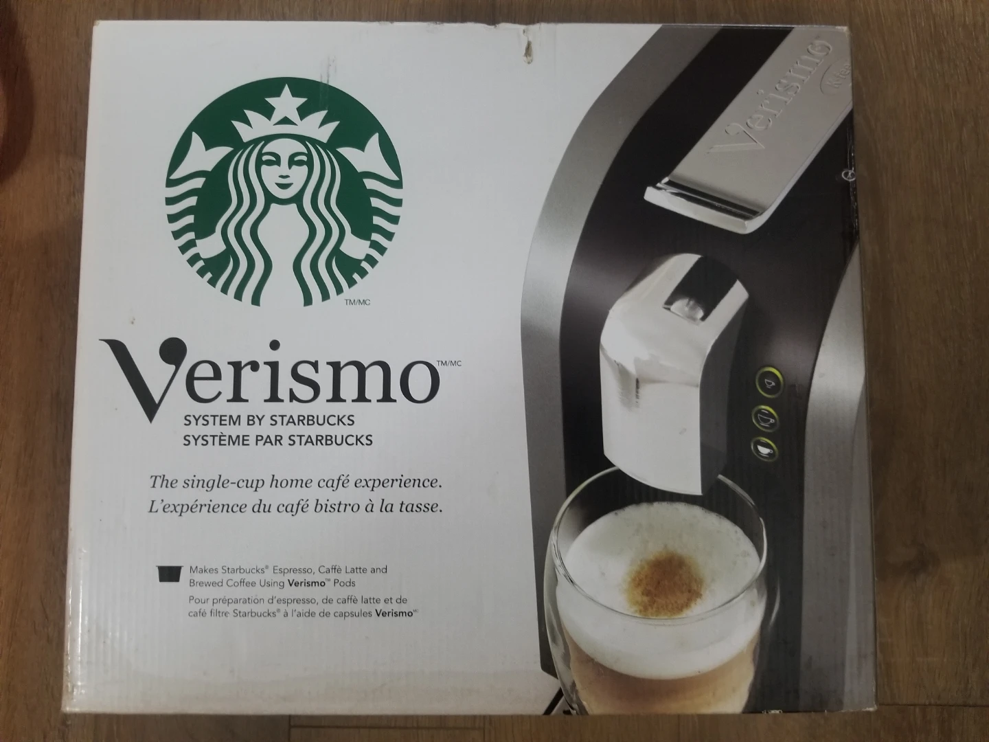 Starbucks Verismo 580 Silver Coffee Maker