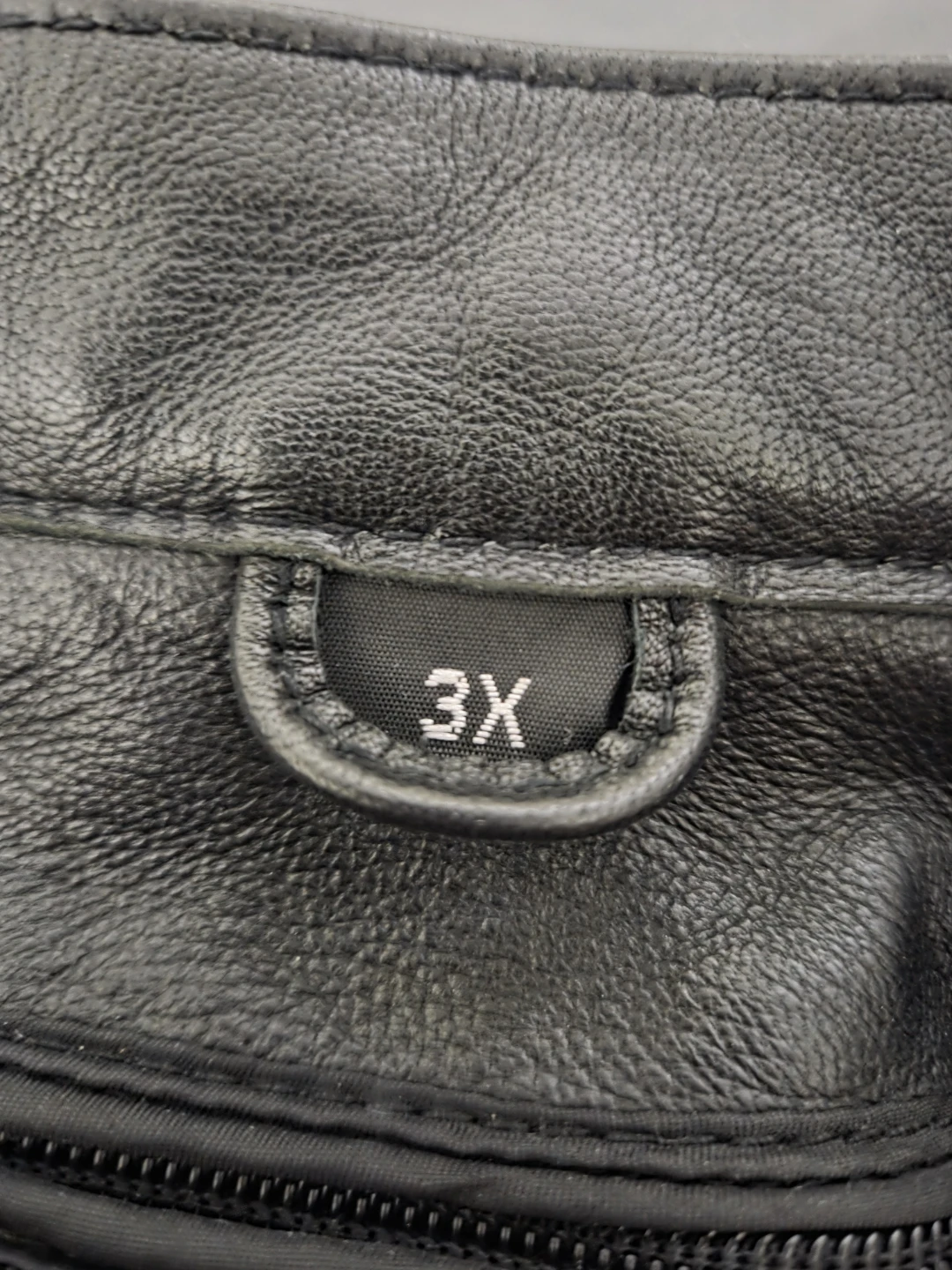 First Classics Leather Motorcycle Jacket - Black, Size 3X - photo 5