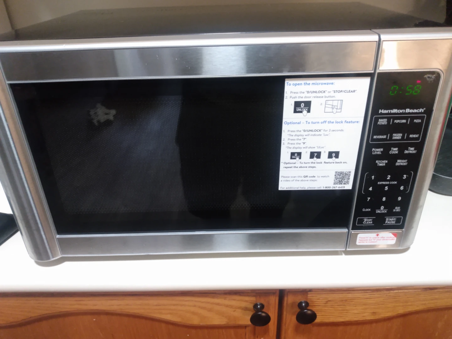 Hamilton Beach Microwave