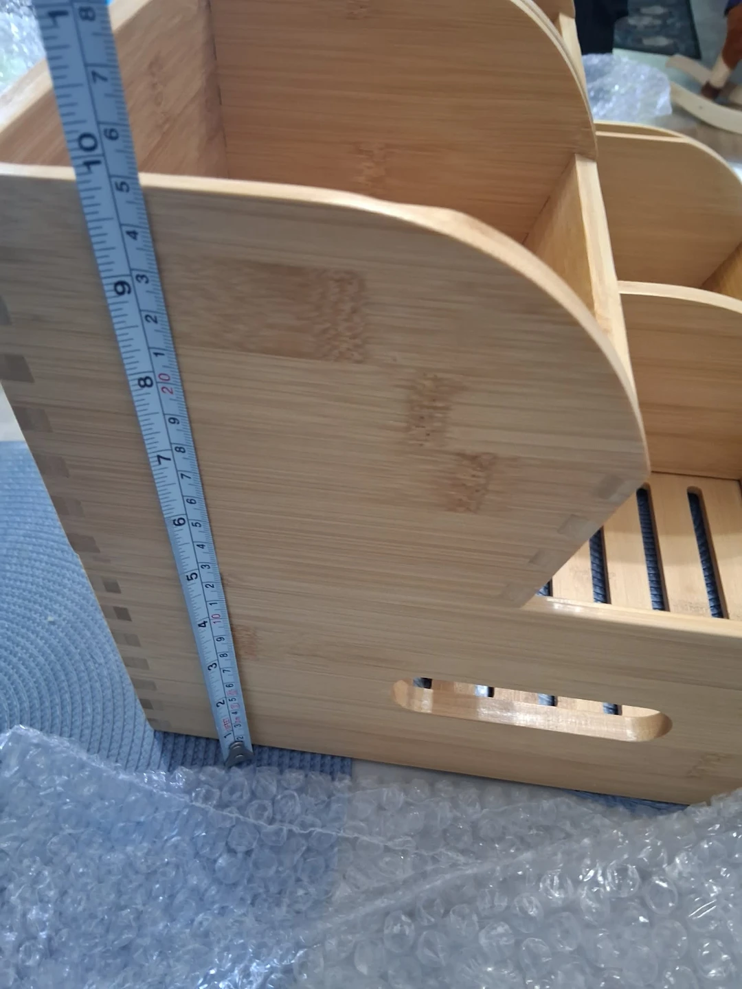 Bamboo Organizer Stackable Storage Bins - photo 3