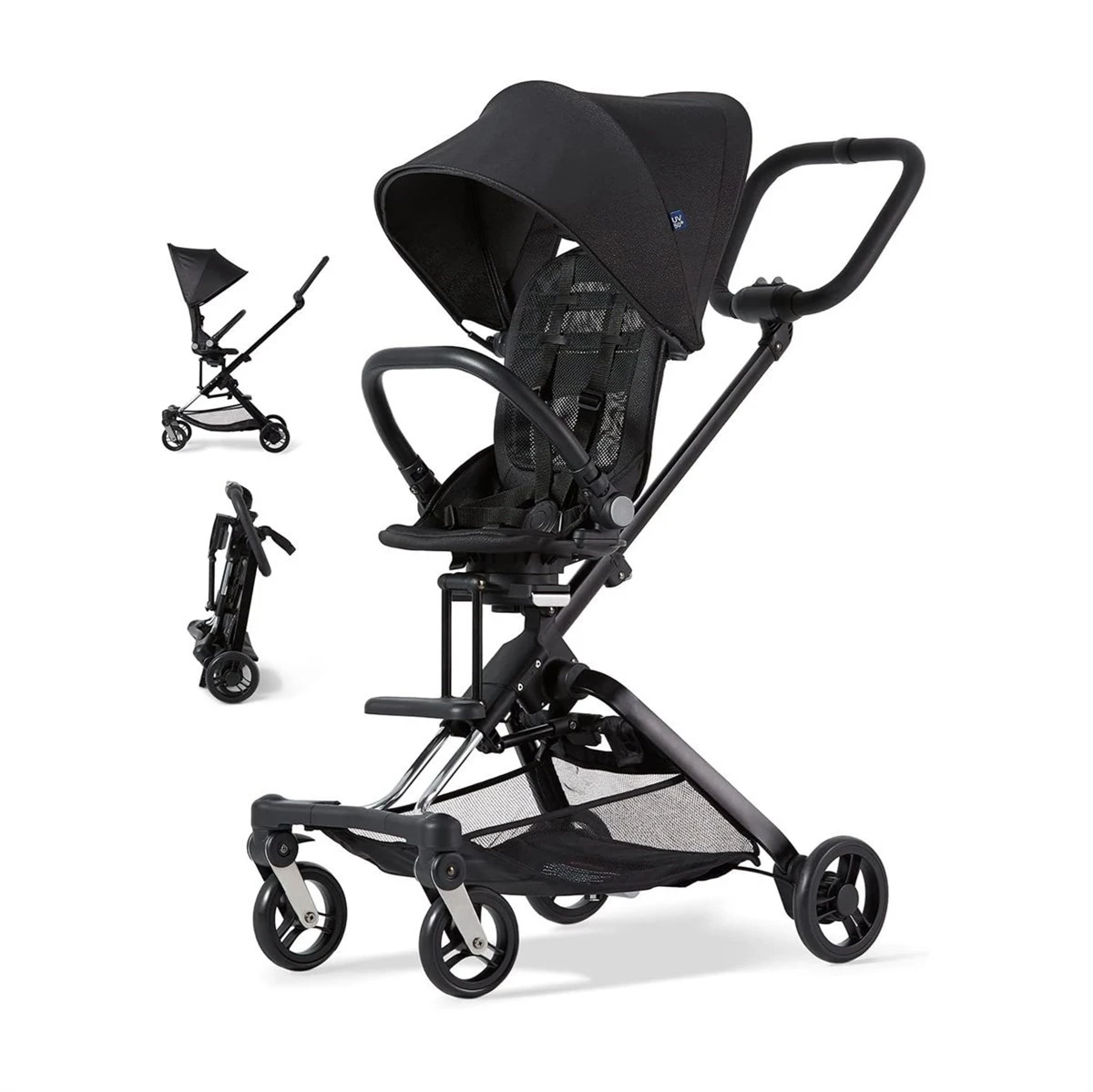UNILOVE ON THE GO 2-IN-1 LIGHTWEIGHT STROLLER