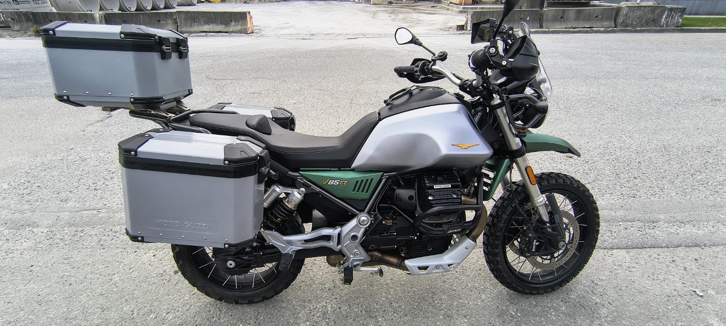 Moto Guzzi V85 TT Adventure Motorcycle - photo 2