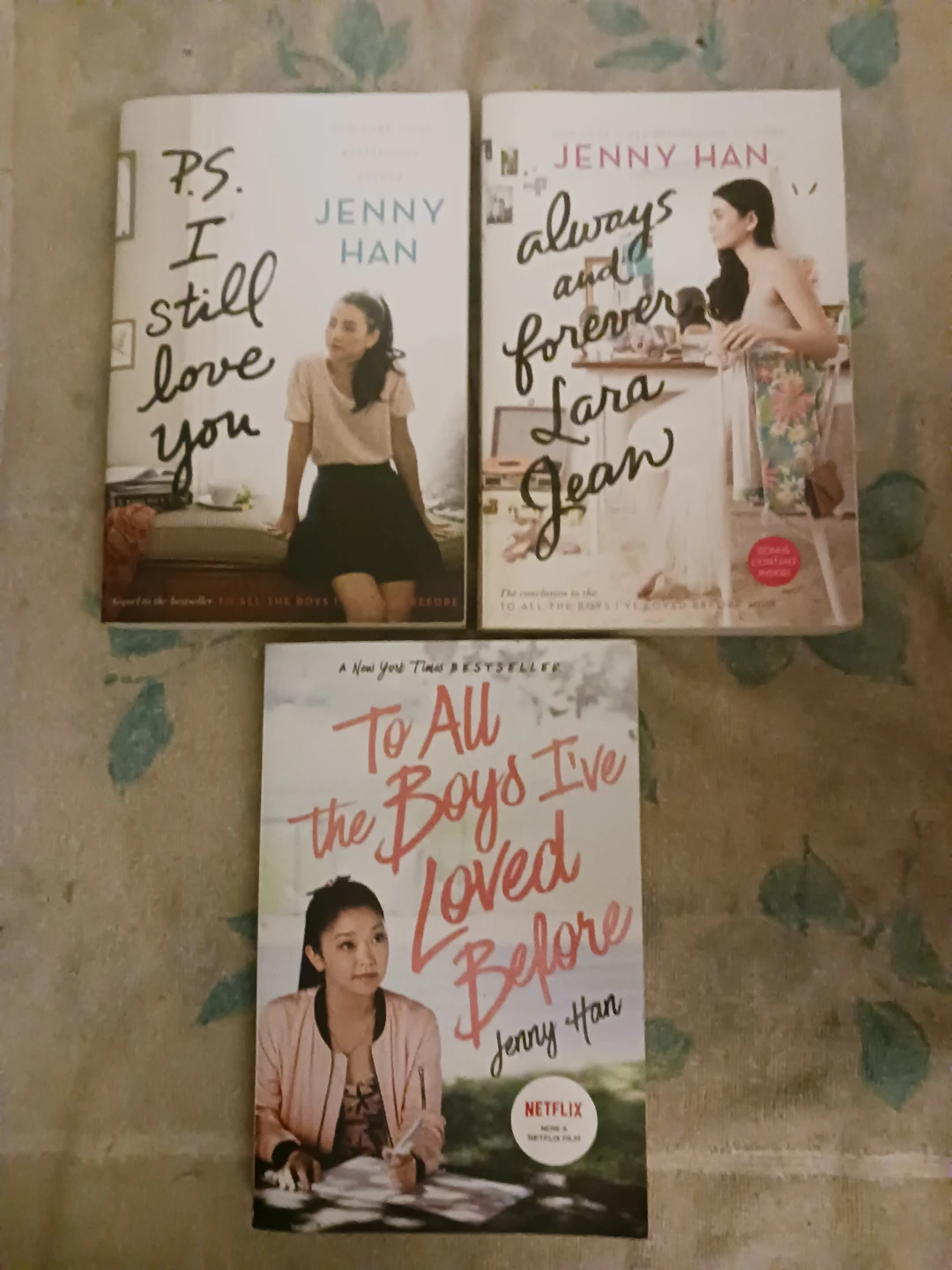 To All the boys I've Loved Before book set