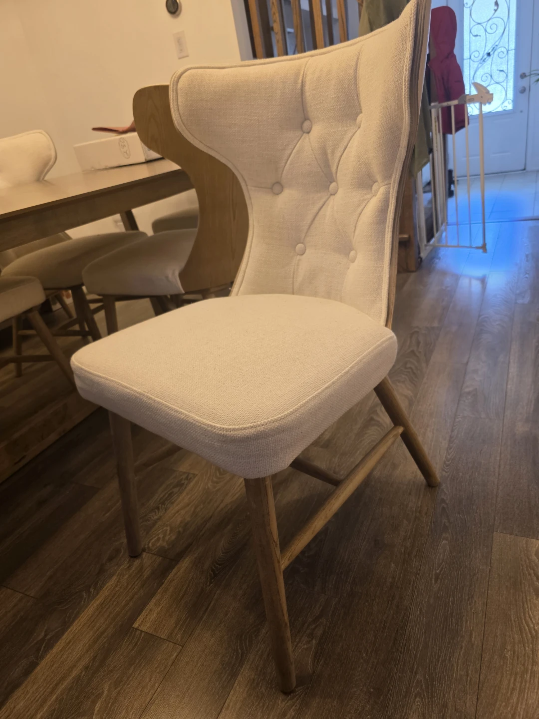 Wood Dining Table with 6 chairs - photo 3