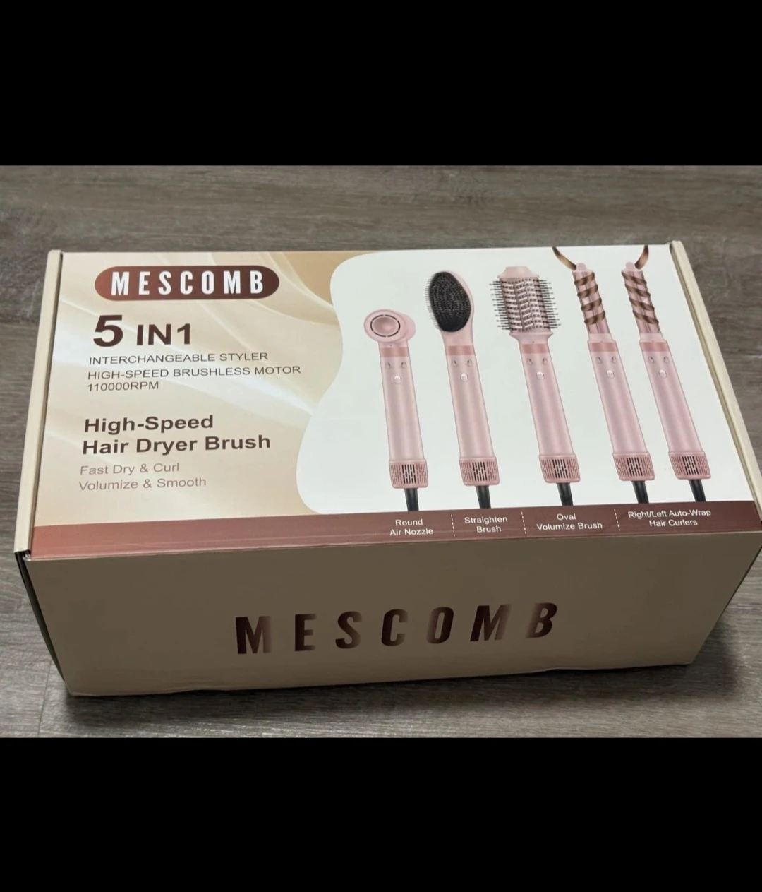 MESCOMB 5 in 1 Hair Styler (NEW)