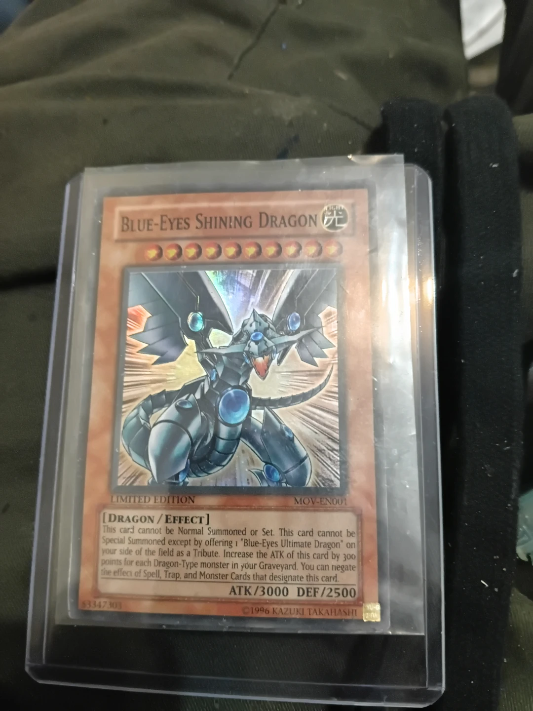 Yu-Gi-Oh! Blue-Eyes Shining Dragon MOV-EN001 - photo 2