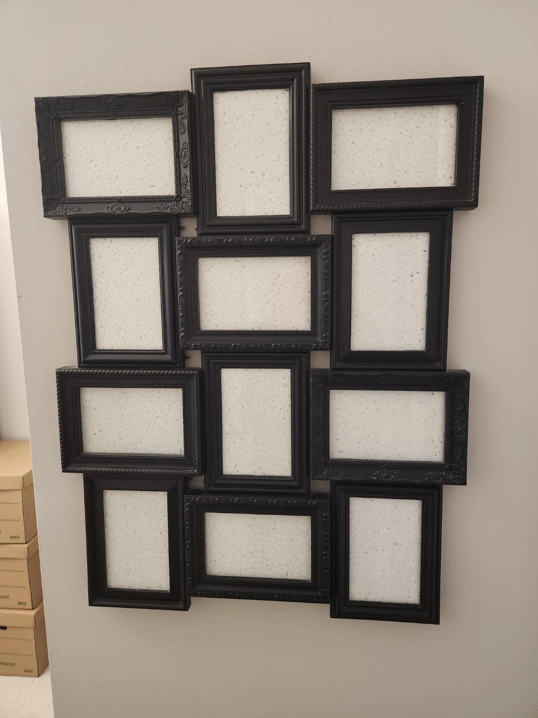 Black Multi-Photo Picture Frame Collage - photo 2