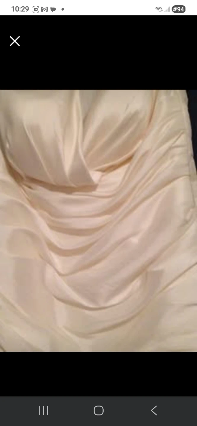 Cream Wedding Dress