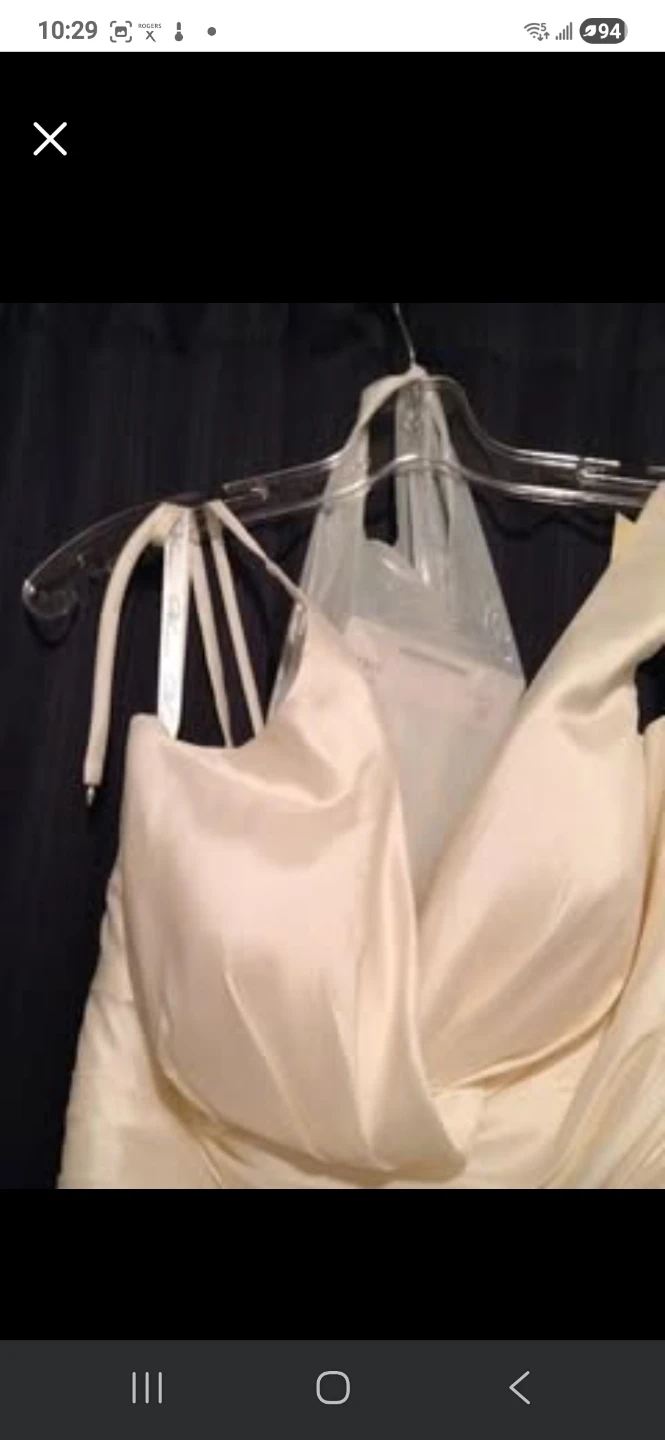 Cream Wedding Dress - photo 3