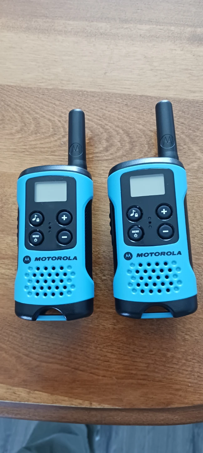 Motorola Walkie Talkies - Set of 2 (Blue)