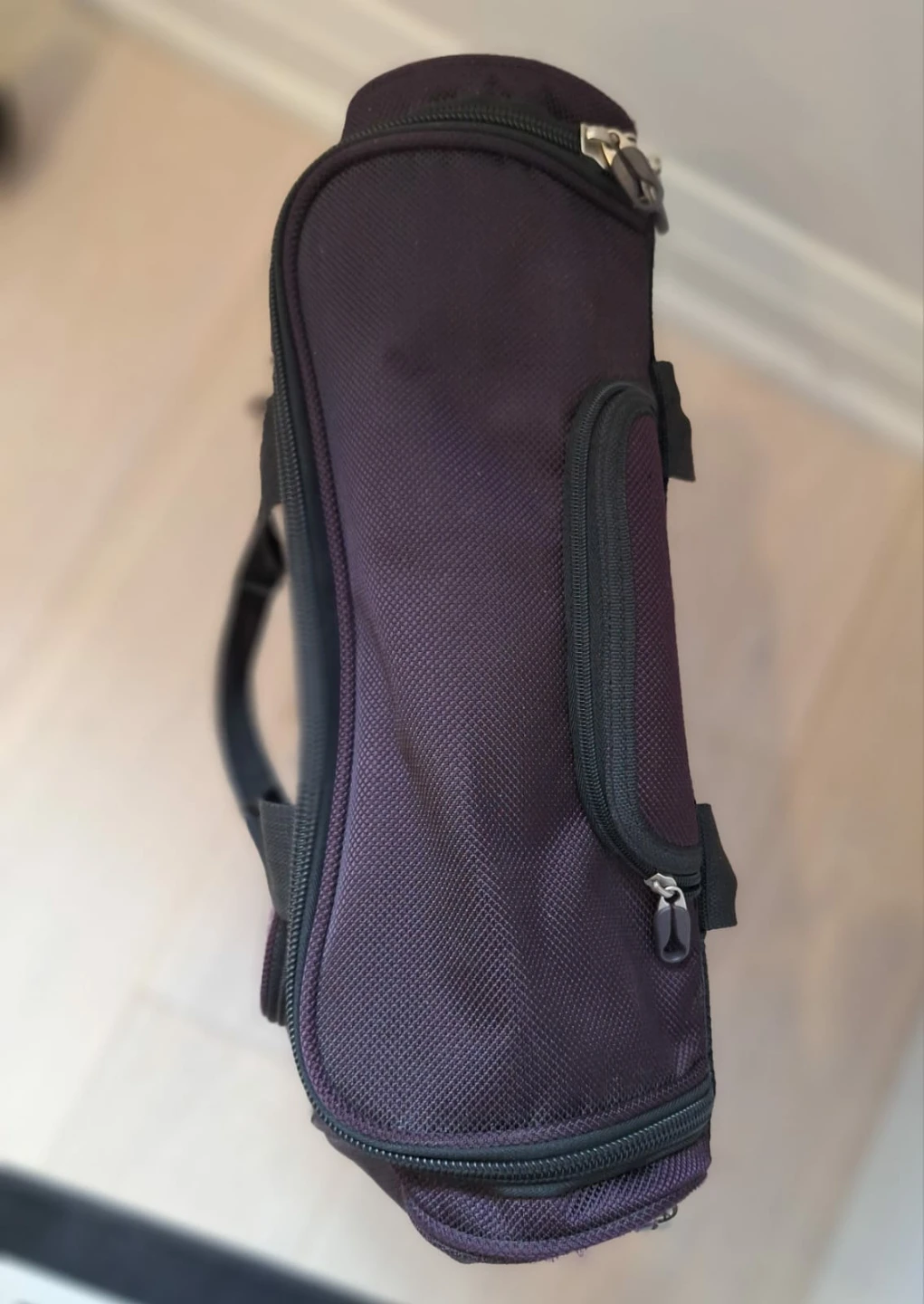 VIA RAIL Purple Carry-On Trolley Bag - photo 3