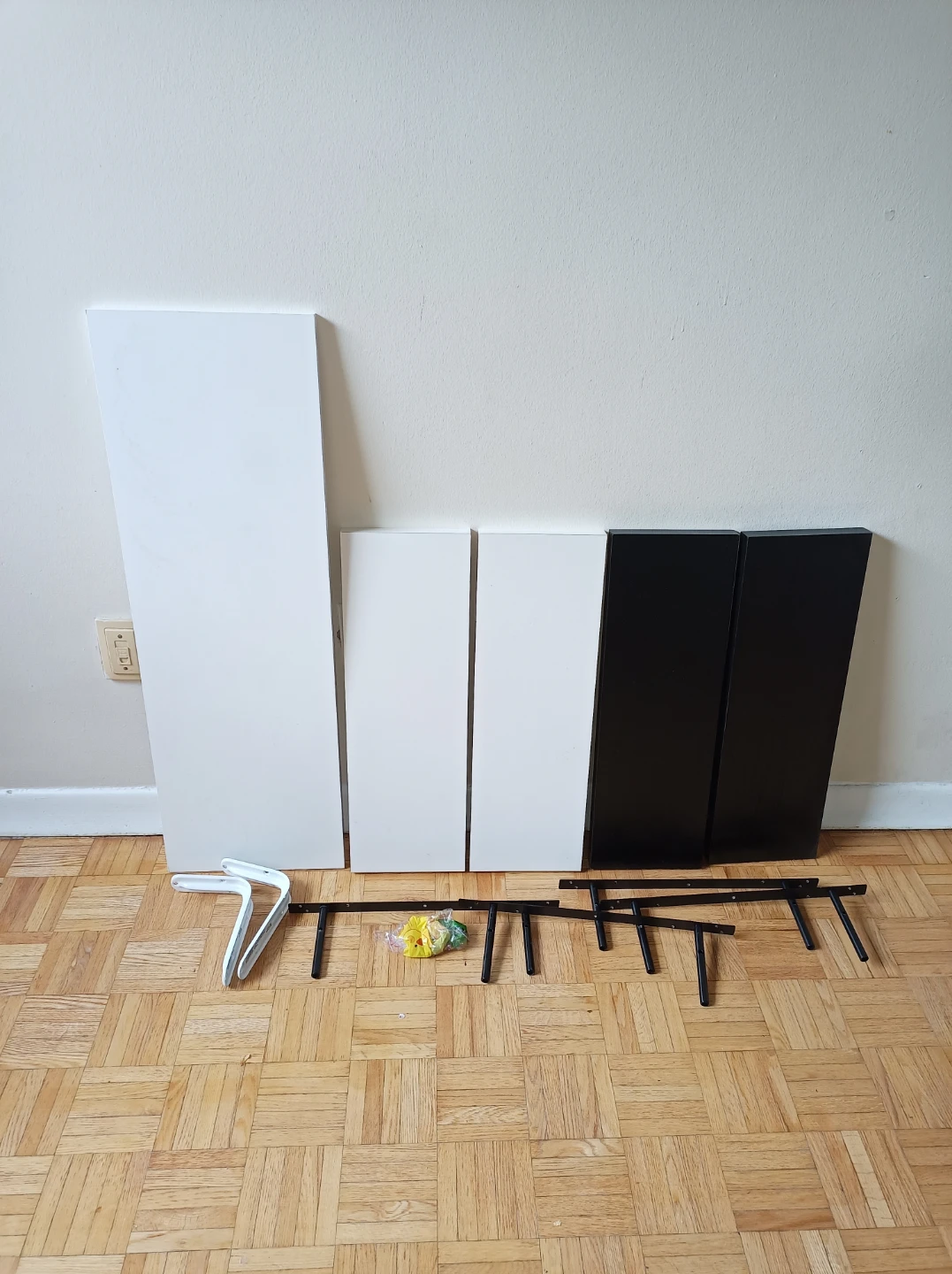 5x Shelves