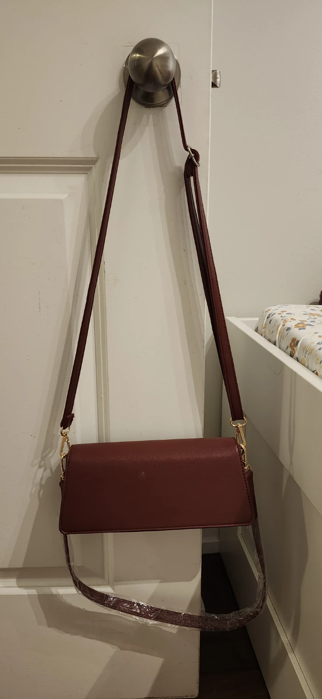 Maroon Detachable Bag
