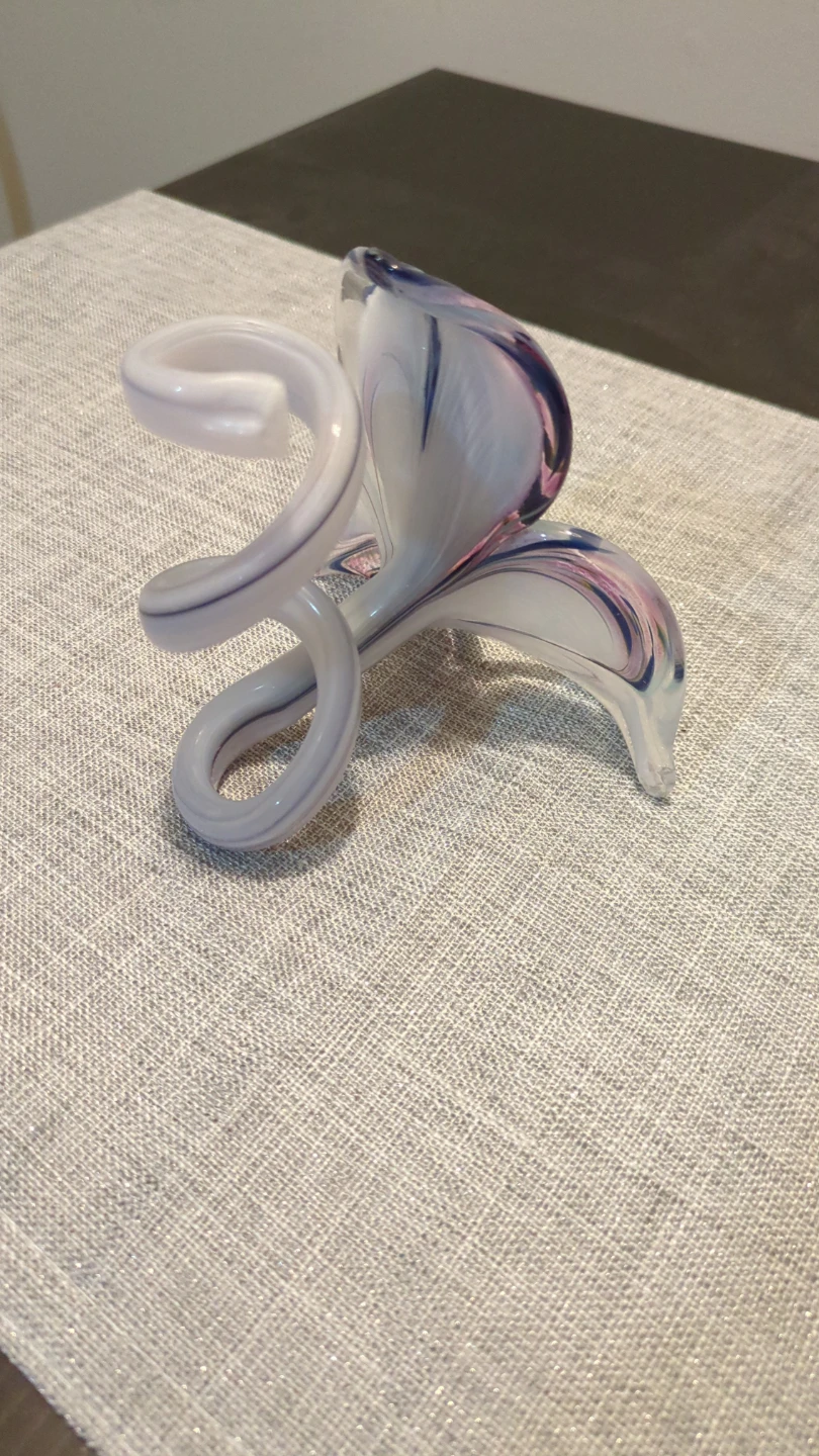 Glass Flower Sculpture - photo 3