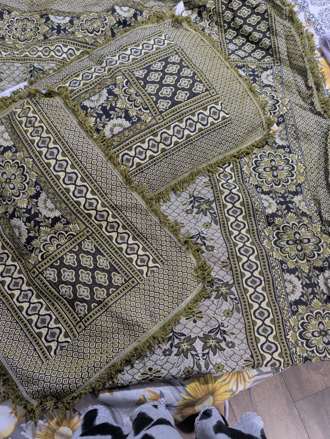 Decorative bed sheet Pillows - Set of 2 - photo 3