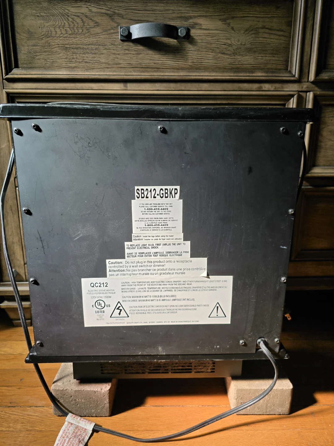 Electric Fireplace Space Heater - photo 3