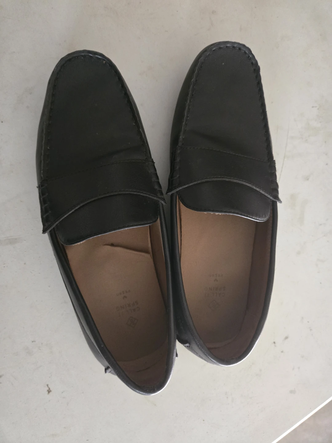 Call It Spring Men's Black Loafers Size 11