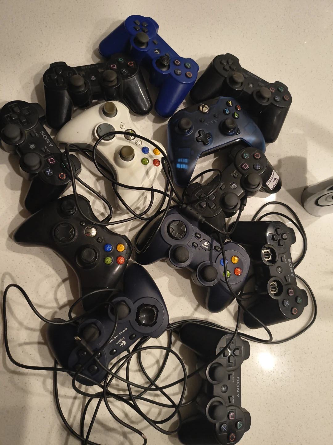 Mixed Lot of Gaming Controllers