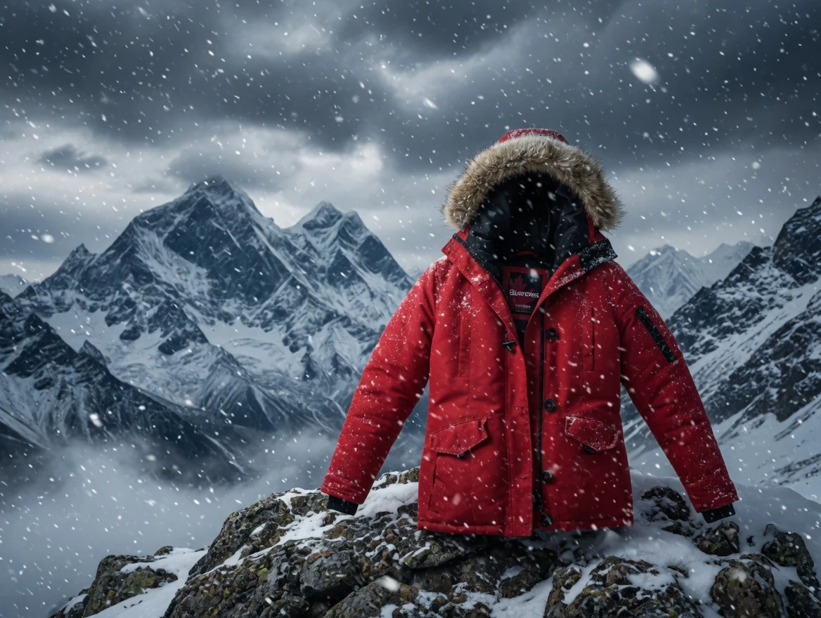 Bluenotes Women's Winter Parka - Size S (Red)