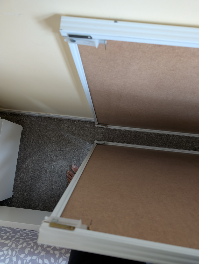 White Sliding Closet Doors - photo 3
