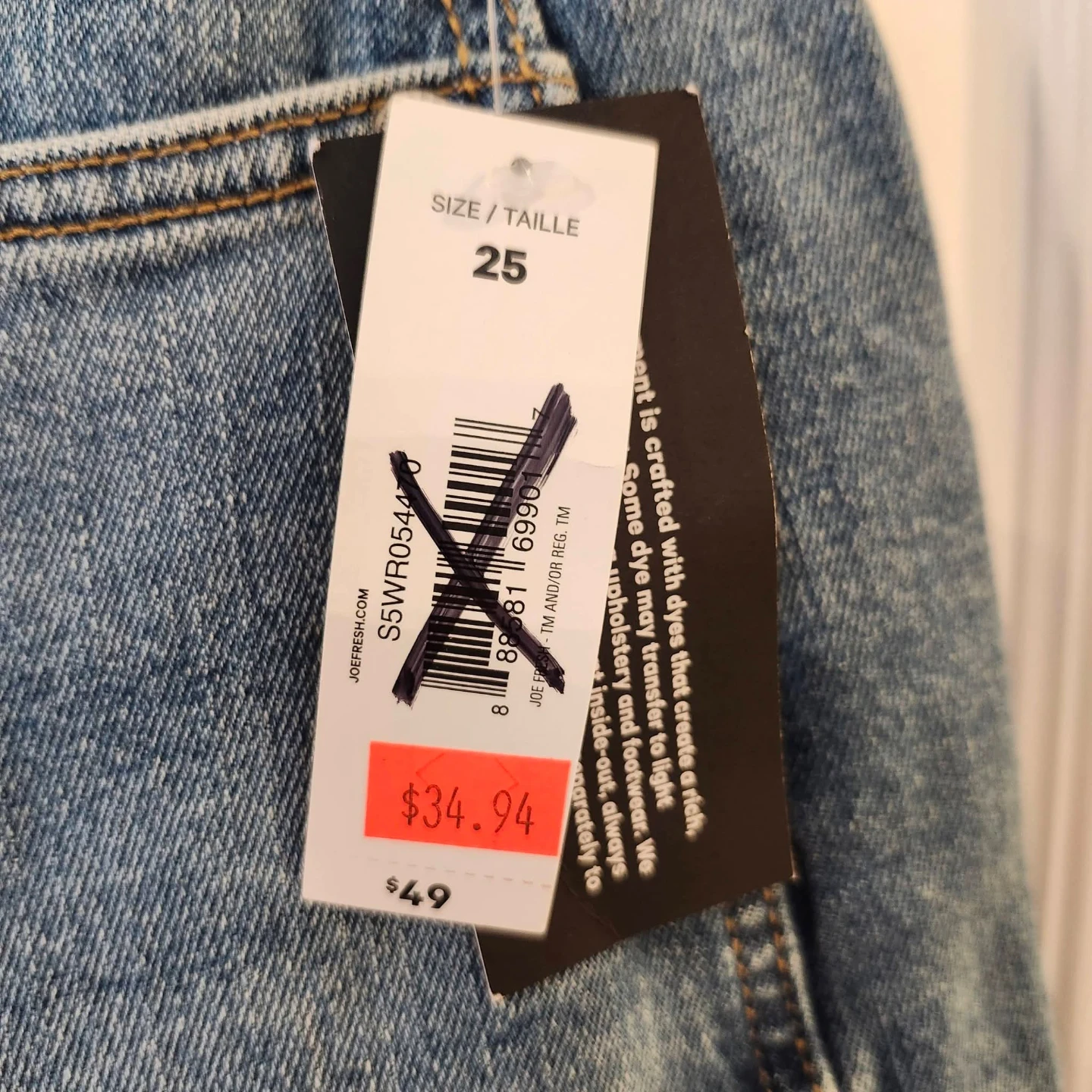 #size24 NEW Joe Fresh Barrel Jeans - photo 4