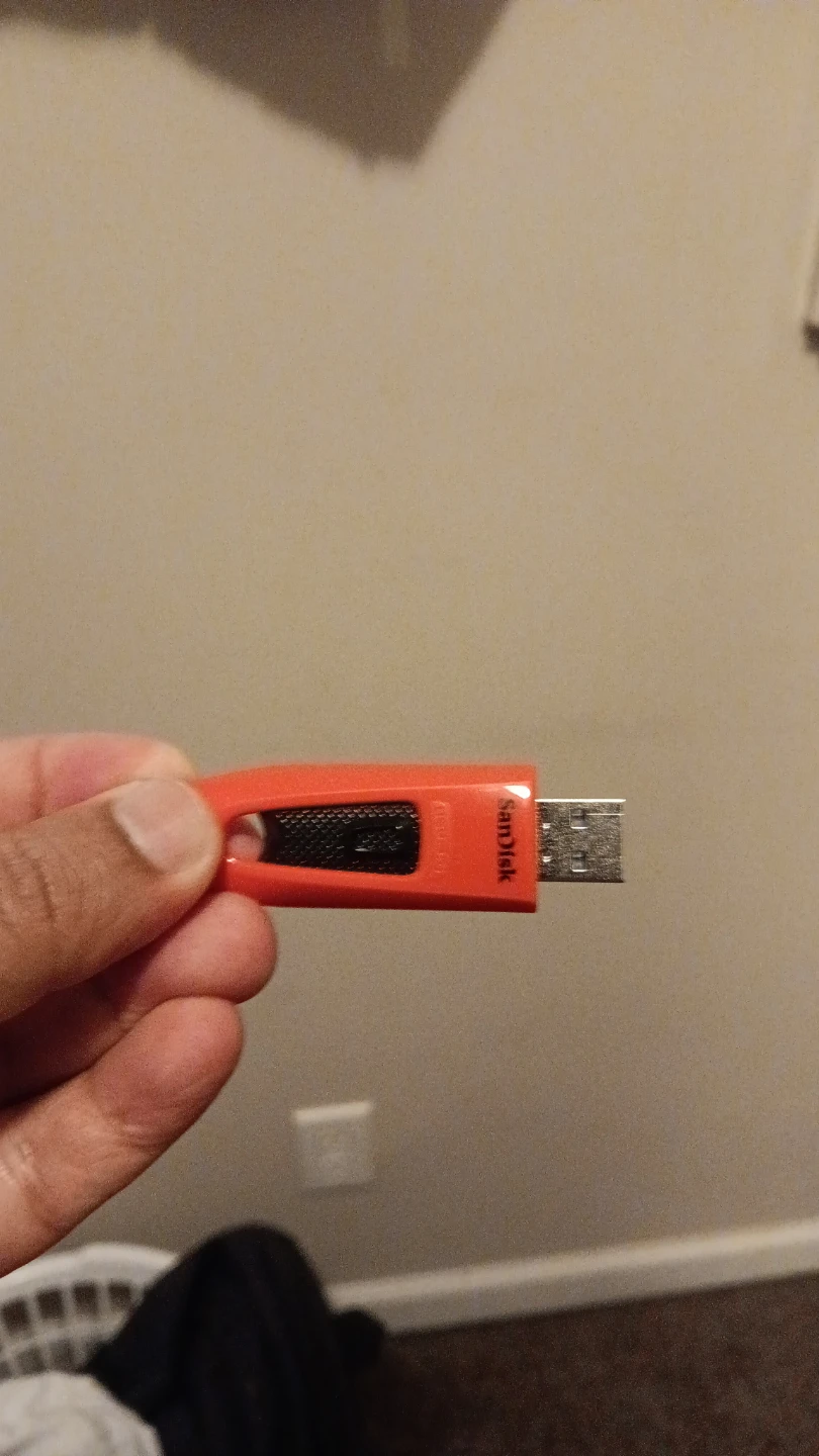 SanDisk Orange USB Flash Drive 64gb 3.1