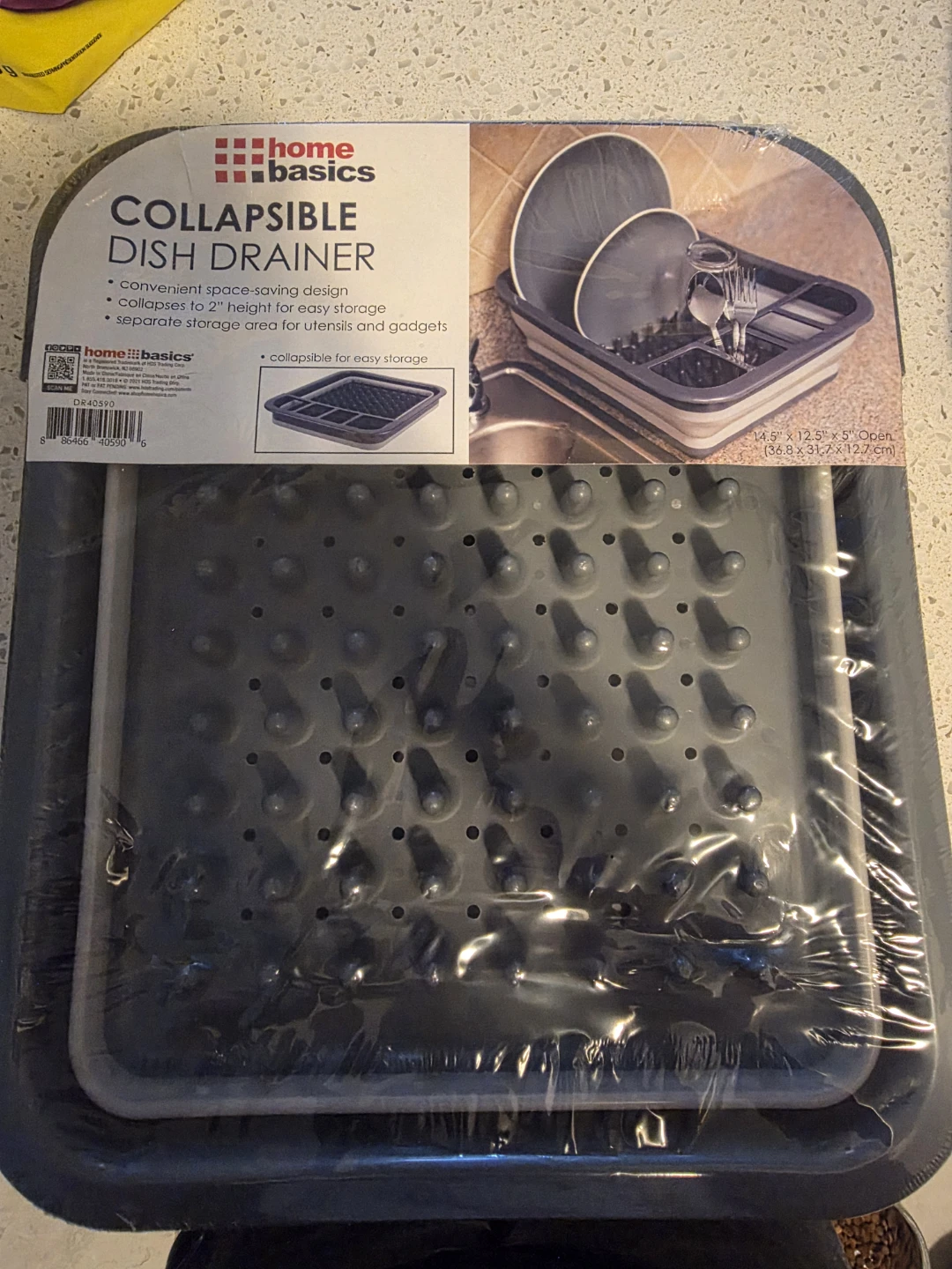 Home Basics Collapsible Dish Drainer - photo 2