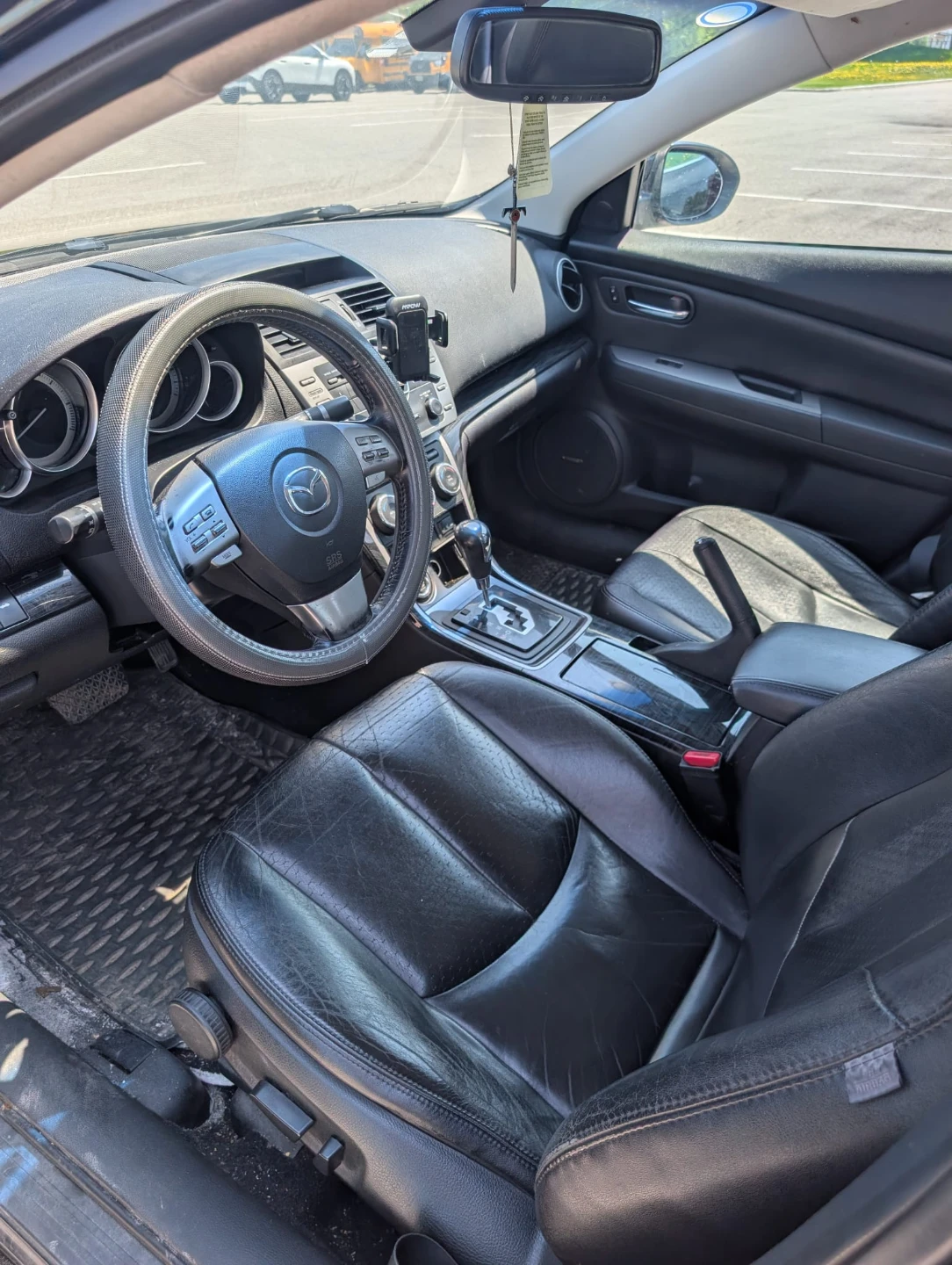 Mazda 6 Black Leather Interior - photo 5